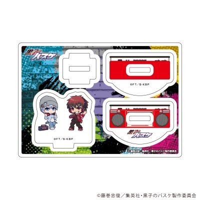 【グッズ-スタンドポップ】黒子のバスケ ゆらゆらアクリルスタンド01/誠凛A ヒップホップver.(ミニキャライラスト)