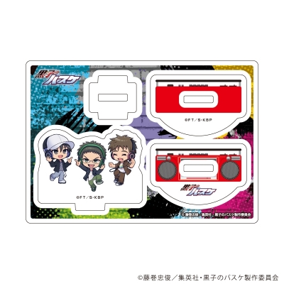 【グッズ-スタンドポップ】黒子のバスケ ゆらゆらアクリルスタンド02/誠凛B ヒップホップver.(ミニキャライラスト)