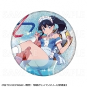 【グッズ-バッチ】グリッドマン ユニバース ちゃぽんっ! 76mmグリッター缶バッジ【宝多六花】の画像