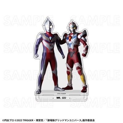 【グッズ-スタンドポップ】ULTRAMAN×GRIDMAN アクリルスタンド【ウルトラマンティガ×電光超人グリッドマン】