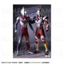 【グッズ-ポスター】ULTRAMAN×GRIDMAN クリアポスター【ウルトラマンティガ×電光超人グリッドマン】の画像