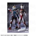【グッズ-ポスター】ULTRAMAN×GRIDMAN クリアポスター【ウルトラマンダイナ×ダイナゼノン】の画像
