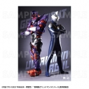 【グッズ-ポスター】ULTRAMAN×GRIDMAN クリアポスター【ウルトラマンガイア×グリッドマン(Primal Fighter)】の画像