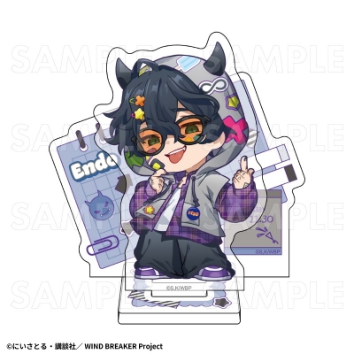 【グッズ-スタンドポップ】WIND BREAKER 【でびデコパーカー】ちびキャラver. アクリルスタンド【棪堂 哉真斗】