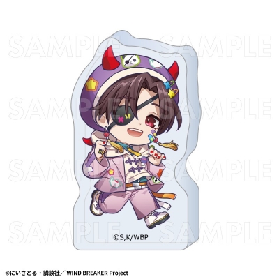 【グッズ-置きもの】WIND BREAKER 【でびデコパーカー】ちびキャラver. アクリルブロック【蘇枋 隼飛】