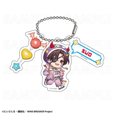 【グッズ-キーホルダー】WIND BREAKER 【でびデコパーカー】ちびキャラver. アクリルキーホルダー【蘇枋 隼飛】