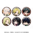 【グッズ-バッチ】TVアニメ『SAKAMOTO DAYS』 【Vintage Style】ちびキャラver. トレーディング缶バッジの画像