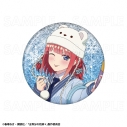 【グッズ-バッチ】TVスペシャルアニメ『五等分の花嫁*』 ウインターMode & クリスマスMode 76mmグリッター缶バッジ【中野二乃:ウインターMode】の画像