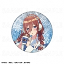 【グッズ-バッチ】TVスペシャルアニメ『五等分の花嫁*』 ウインターMode & クリスマスMode 76mmグリッター缶バッジ【中野三玖:ウインターMode】の画像