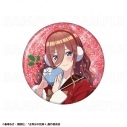 【グッズ-バッチ】TVスペシャルアニメ『五等分の花嫁*』 ウインターMode & クリスマスMode 76mmグリッター缶バッジ【中野三玖:クリスマスMode】の画像