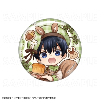 【グッズ-バッチ】TVアニメ『ブルーロック』 どんぐりベーカリートレーディング缶バッジ