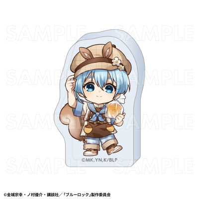 【グッズ-置きもの】TVアニメ『ブルーロック』 どんぐりベーカリーアクリルブロック【氷織 羊】