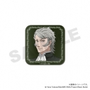 【グッズ-バッチ】【黒執事 -緑の魔女編-】 スクエア缶バッジ・ヴォルフラムの画像