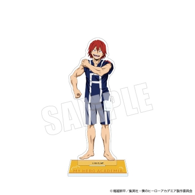 【グッズ-スタンドポップ】僕のヒーローアカデミア×極楽湯・RAKU SPA アクリルスタンド 切島鋭児郎【再販】