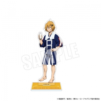 グッズ-スタンドポップ】僕のヒーローアカデミア×極楽湯・RAKU SPA 僕のヒーローアカデミア ヒロアカ 極楽湯 上鳴 電気