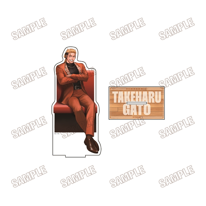 【グッズ-スタンドポップ】『ジャンケットバンク』 描き下ろしBIGアクリルスタンド【ジョイキッチンver.】⑥牙頭 猛晴