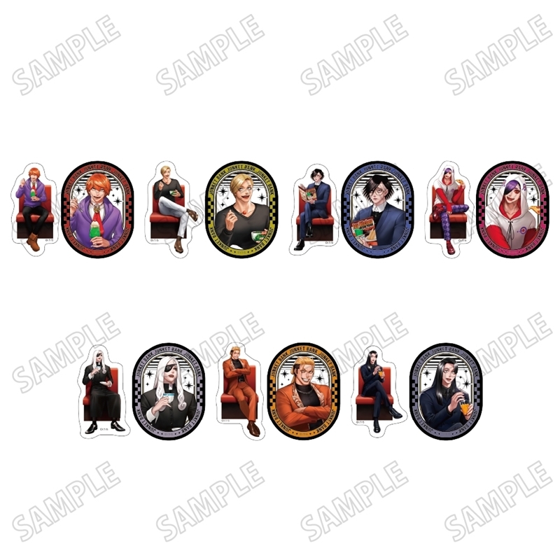 【グッズ-ステッカー】『ジャンケットバンク』 描き下ろしステッカーコレクション【ジョイキッチンver.】