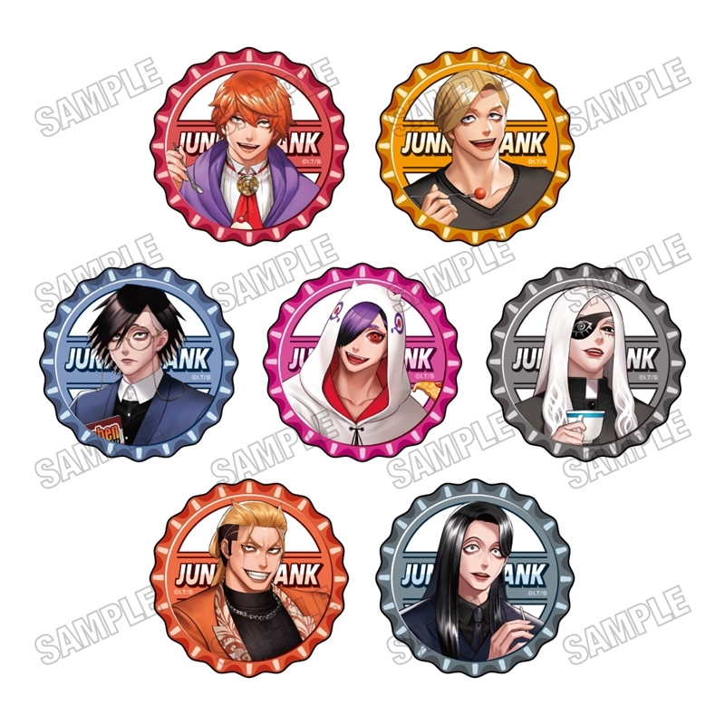 【グッズ-バッチ】『ジャンケットバンク』 描き下ろしアクリルバッジコレクション【ジョイキッチンver.】