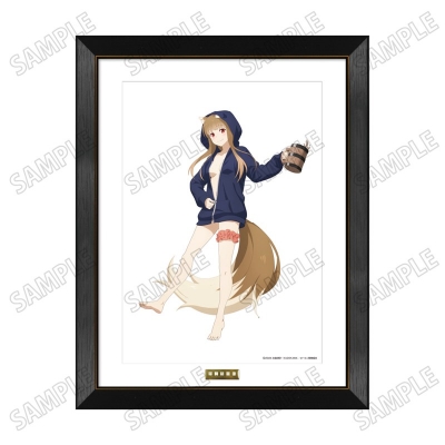 【グッズ-複製原画】「狼と香辛料 MERCHANT MEETS THE WISE WOLF」 描き下ろし複製原画①お風呂上がりver.