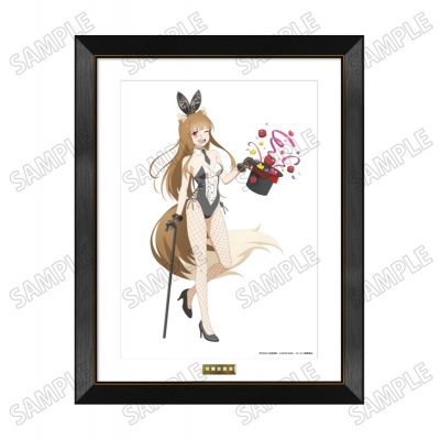 【グッズ-複製原画】「狼と香辛料 MERCHANT MEETS THE WISE WOLF」 描き下ろし複製原画③マジカルバニーver.