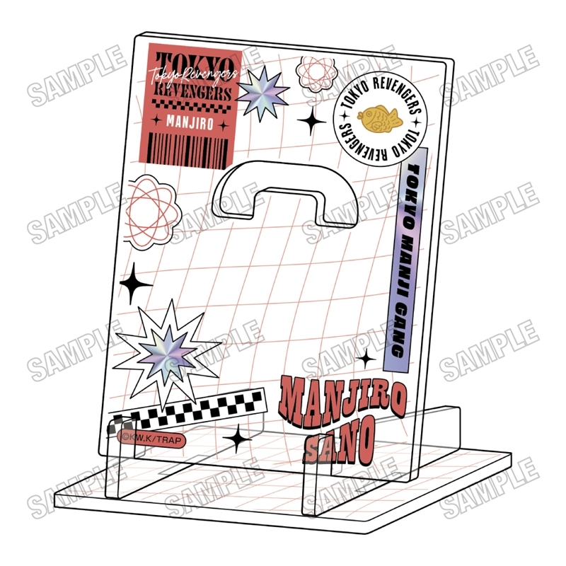 【グッズ-スタンドポップ】TVアニメ『東京リベンジャーズ』 アクリル缶バッジスタンド②佐野 万次郎