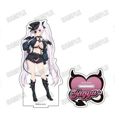 【グッズ-スタンドポップ】閃乱カグラ 描き下ろしBIGアクリルスタンド【デビルポリスver.】④柳生
