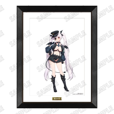 【グッズ-複製原画】閃乱カグラ 描き下ろし複製原画【デビルポリスver.】④柳生