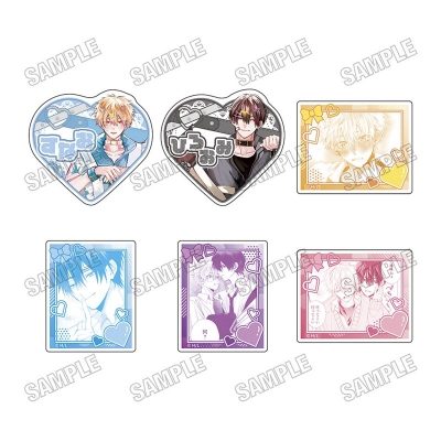 【グッズ-バッチ】「少女マンガなら叶わない恋」 アクリルバッジコレクション