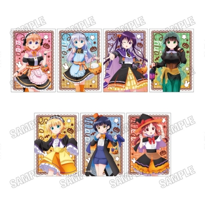 【グッズ-ブロマイド】「ご注文はうさぎですか?」 描き下ろしブロマイドセット【ハロウィンver.】