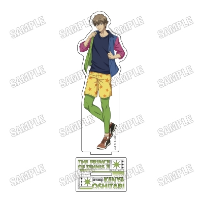 【グッズ-スタンドポップ】アニメ『新テニスの王子様』 描き下ろしBIGアクリルスタンド【オフの日ver.】⑧忍足謙也