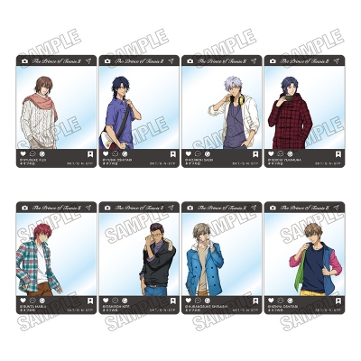 【グッズ-カードコレクション】アニメ『新テニスの王子様』 描き下ろしクリアカードコレクション【オフの日ver.】