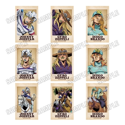 【グッズ-カードコレクション】アニメ『スティール・ボール・ラン ジョジョの奇妙な冒険』 ミニフォトカードコレクション【JF26】