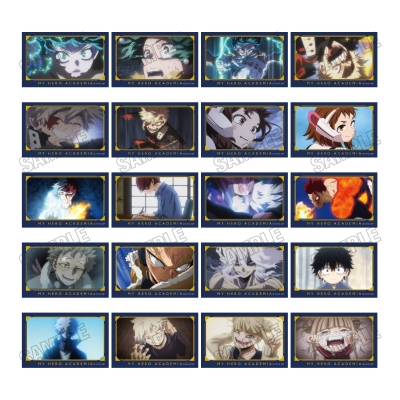 【グッズ-カードコレクション】アニメ『僕のヒーローアカデミア』 場面写ミニフォトカードコレクション