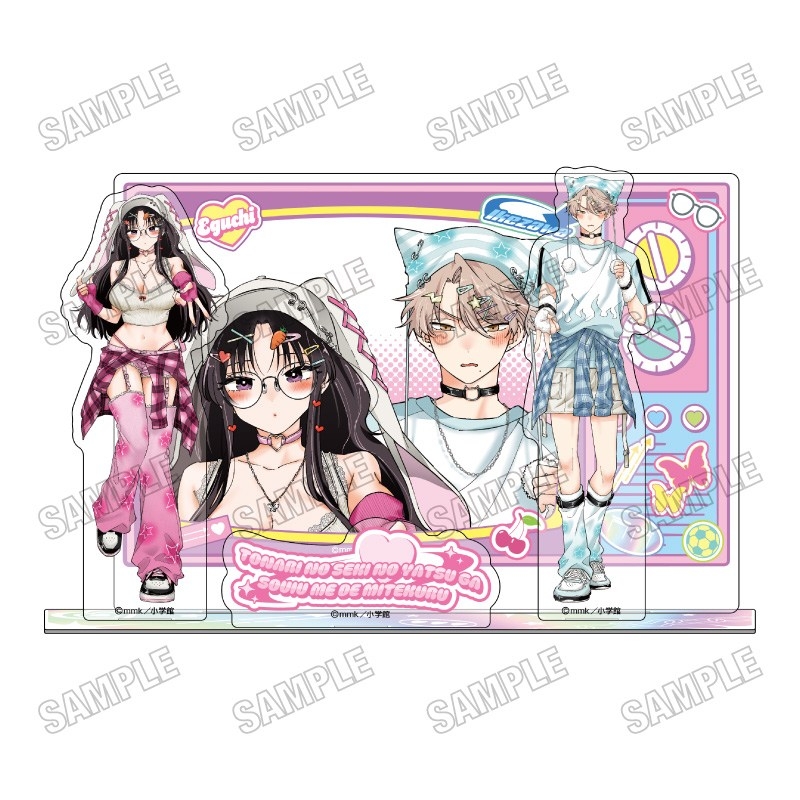 [Good-Stand Pop] Acrylic diorama drawn from “The guy in the seat next door looks at me like that”