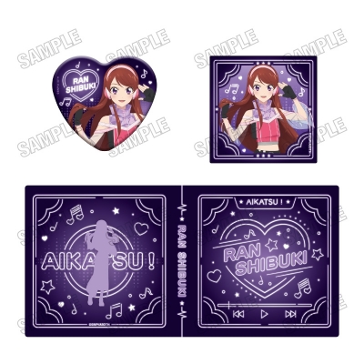 【グッズ-セットもの】アイカツ! 10th STORY ~未来へのSTARWAY~ 描き下ろしコレクションブック【サイバーミュージックver.】③紫吹 蘭