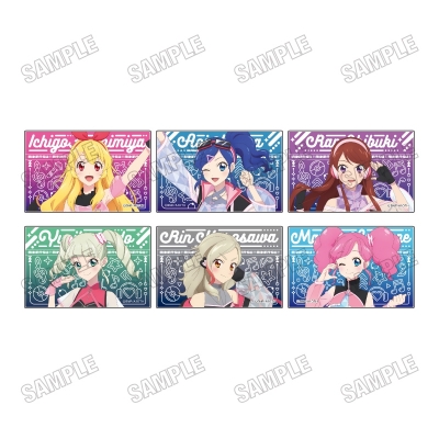 【グッズ-置きもの】アイカツ! 10th STORY ~未来へのSTARWAY~ 描き下ろしアクリルブロックコレクション【サイバーミュージックver.】