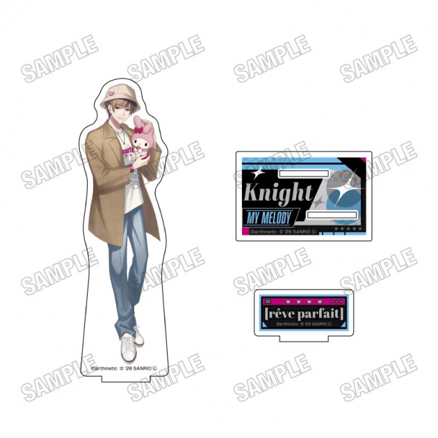 【グッズ-スタンドポップ】「DYNAMIC CHORD」×「サンリオキャラクターズ」 BIGアクリルスタンド④Knight×マイメロディ