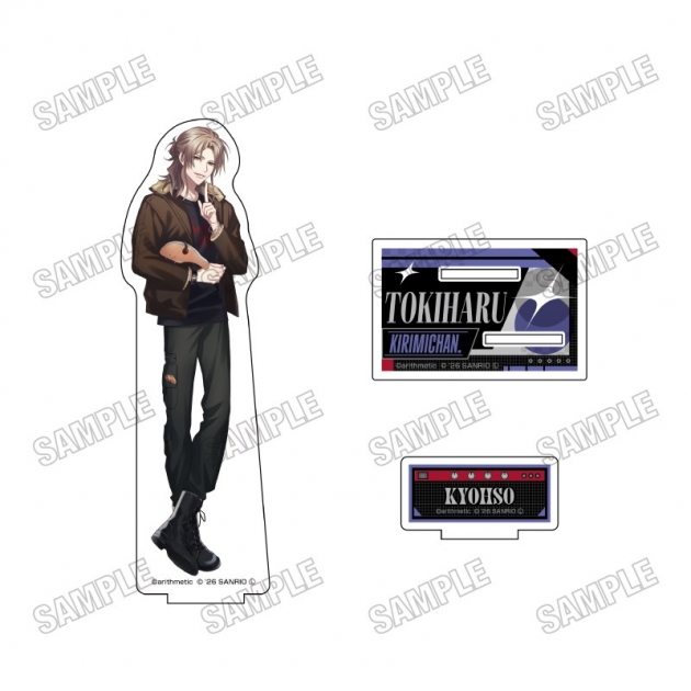 【グッズ-スタンドポップ】「DYNAMIC CHORD」×「サンリオキャラクターズ」 BIGアクリルスタンド⑩TOKIHARU×KIRIMIちゃん.