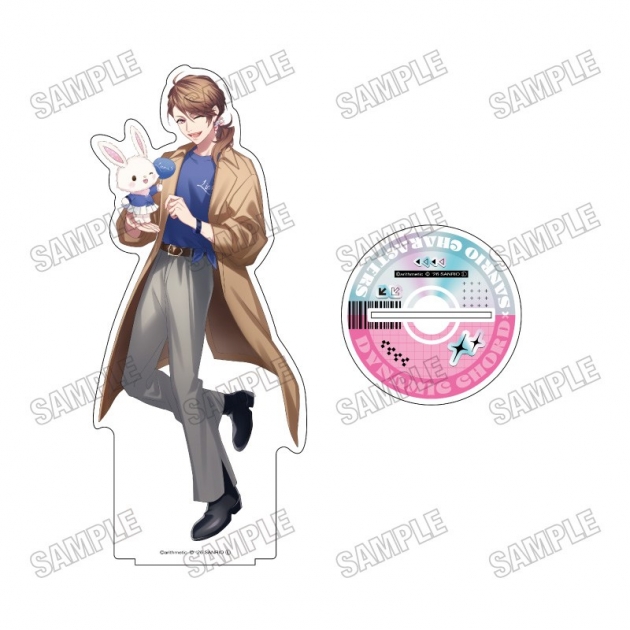 【グッズ-スタンドポップ】「DYNAMIC CHORD」×「サンリオキャラクターズ」 BIGアクリルスタンドLL⑧榛名宗太郎×ウィッシュミーメル