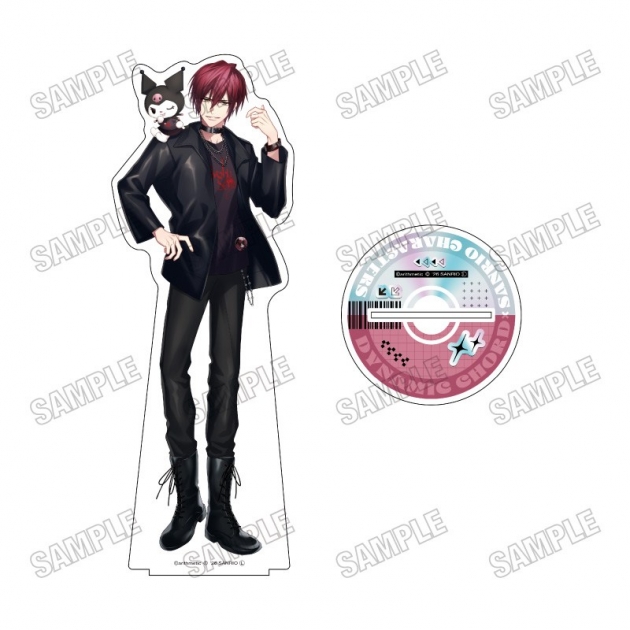 【グッズ-スタンドポップ】「DYNAMIC CHORD」×「サンリオキャラクターズ」 BIGアクリルスタンドLL⑨YORITO×クロミ