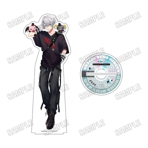 【グッズ-スタンドポップ】「DYNAMIC CHORD」×「サンリオキャラクターズ」 BIGアクリルスタンドLL⑪YUU×ルロロマニック