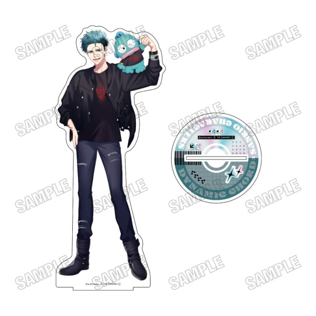 【グッズ-スタンドポップ】「DYNAMIC CHORD」×「サンリオキャラクターズ」 BIGアクリルスタンドLL⑫SHINOMUNE×ハンギョドン