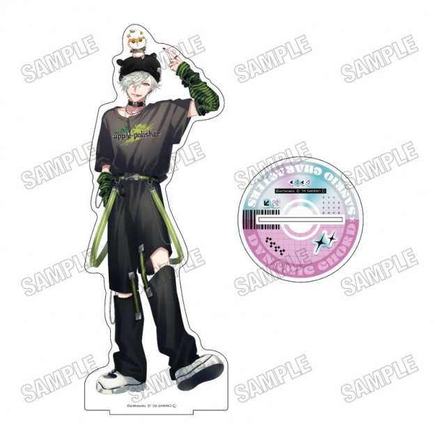 【グッズ-スタンドポップ】「DYNAMIC CHORD」×「サンリオキャラクターズ」 BIGアクリルスタンドLL⑭Toi×コロコロクリリン