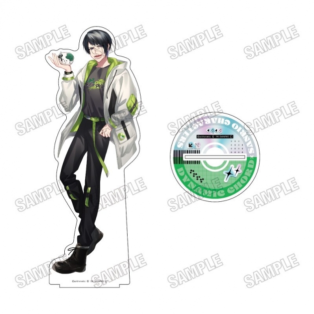 【グッズ-スタンドポップ】「DYNAMIC CHORD」×「サンリオキャラクターズ」 BIGアクリルスタンドLL⑮UK×かしわんこもち