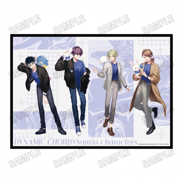 【グッズ-カード】「DYNAMIC CHORD」×「サンリオキャラクターズ」 B4イラストシート②Liar-S