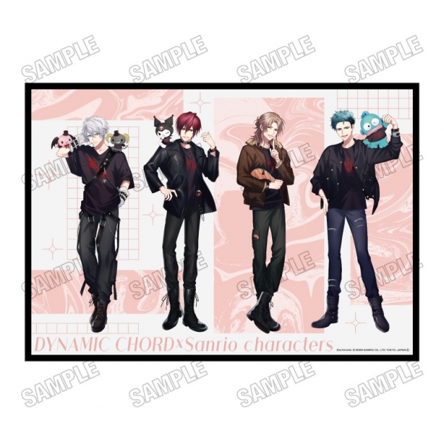 【グッズ-カード】「DYNAMIC CHORD」×「サンリオキャラクターズ」 B4イラストシート③KYOHSO