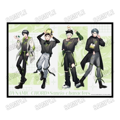 【グッズ-カード】「DYNAMIC CHORD」×「サンリオキャラクターズ」 B4イラストシート④apple-polisher