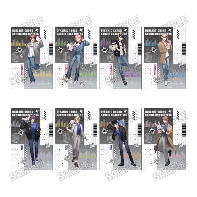 【グッズ-カード】「DYNAMIC CHORD」×「サンリオキャラクターズ」 イラストカードセット【A】
