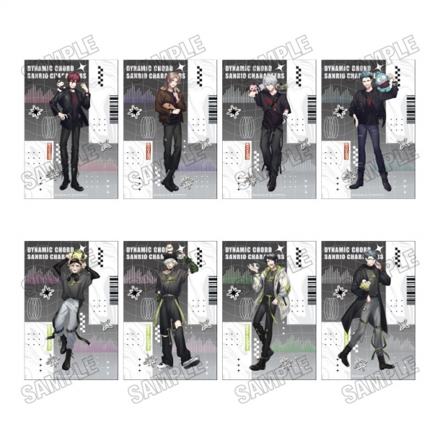 【グッズ-カード】「DYNAMIC CHORD」×「サンリオキャラクターズ」 イラストカードセット【B】