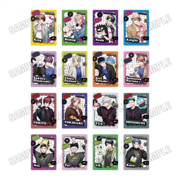 【グッズ-カード】「DYNAMIC CHORD」×「サンリオキャラクターズ」 クリアカードコレクション